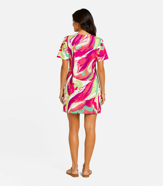 Vestido Curto Com Pence Infinita Cor Verde