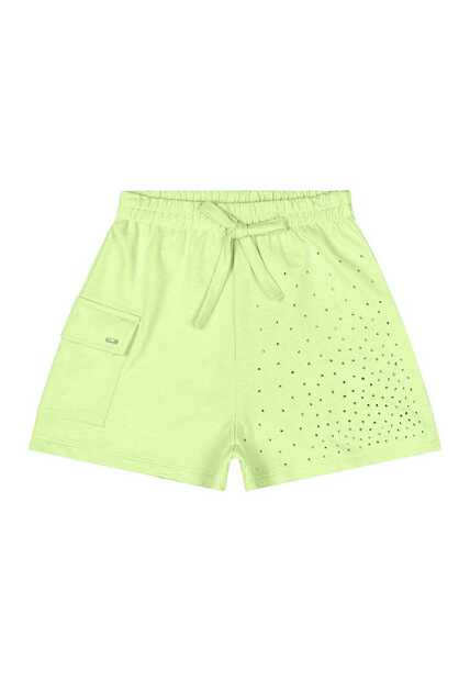 Conjunto com Blusa e Short com Strass Gloss