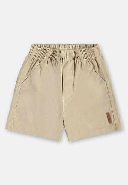 Conjunto Body Bermuda Linho Up Baby