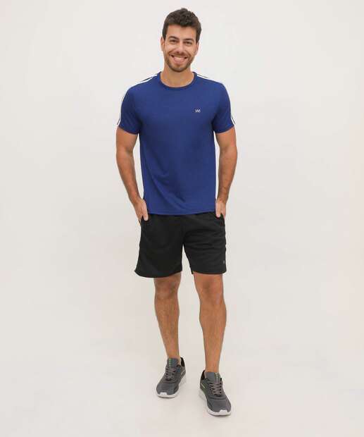 Camiseta Masculina Fitness Manga Curta MR