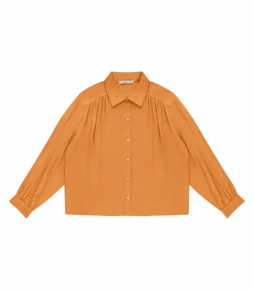 Camisa Feminina Manga Longa Endless Marrom