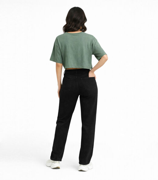 Blusa Feminina Em Viscotorcion Infinita Cor Verde