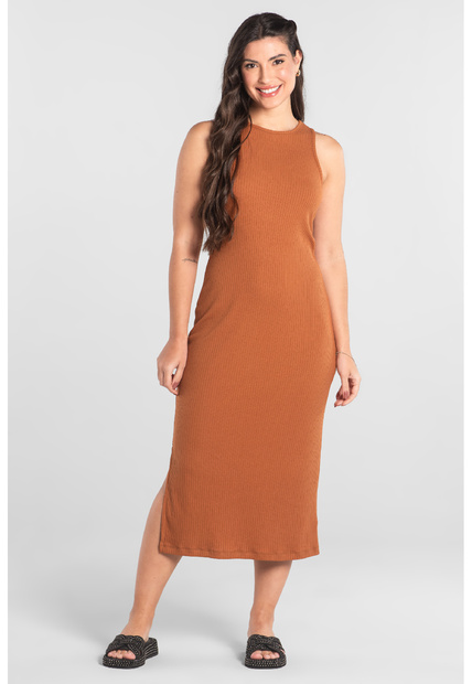 Image_Vestido Adulto em Ribana Canelada Just Basic