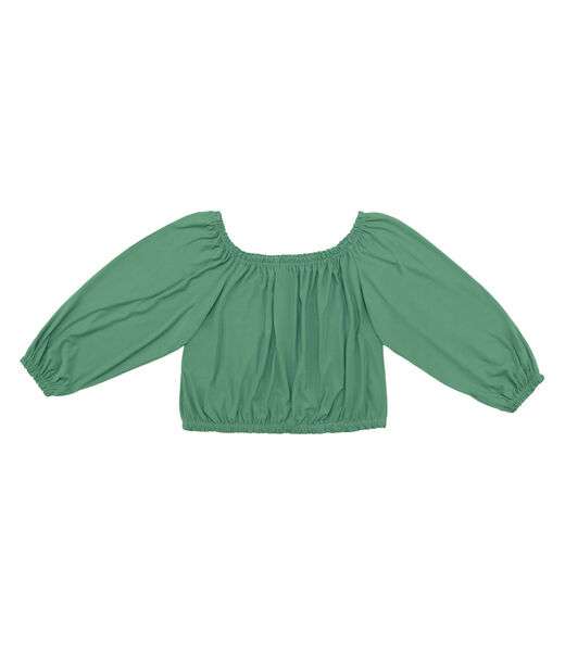 Blusa Ciganinha Feminina Plus Size Secret Glam Verde