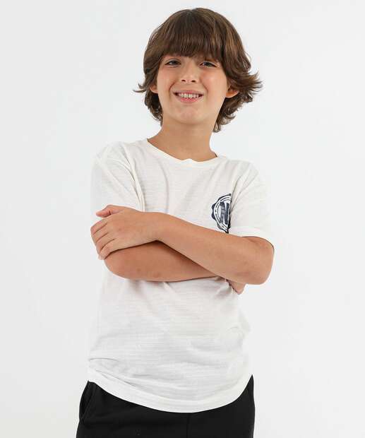 Image_Camiseta Juvenil Estampada Marisa Tam 10 a 16 Off White