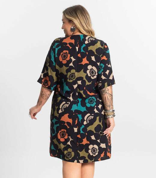 Vestido Curto Secret Glam Preto