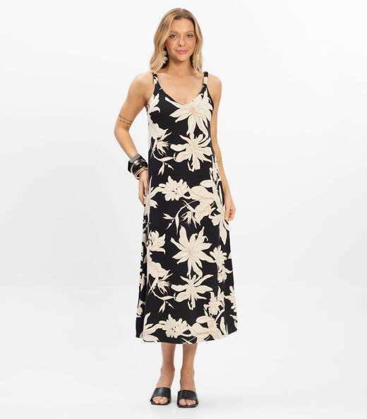 Image_Vestido Super Midi Feminino Visco Maquinetada Preto