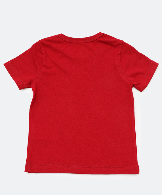 Conjunto Infantil Mickey Disney Tam 1 a 3 Vermelho