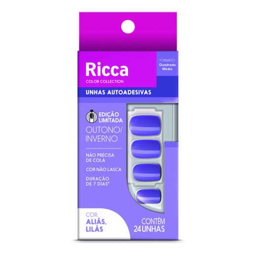 Image_Unhas Ricca Color Collection Out/Inver Alias, Lilás