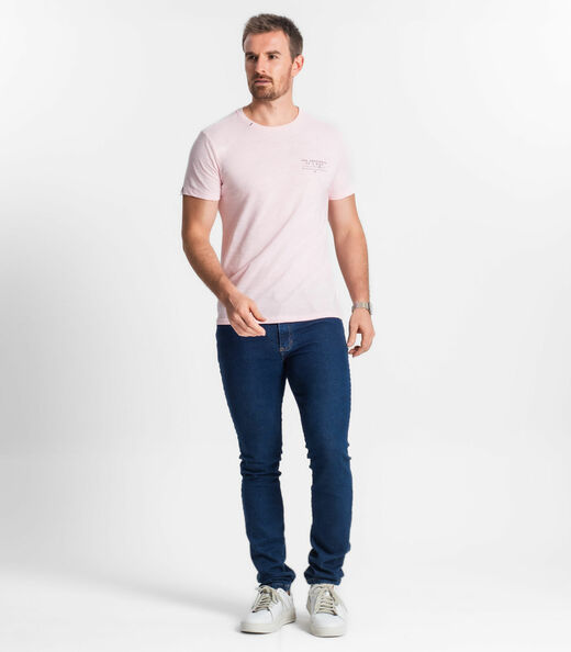Camiseta Masculina Diametro Rosa