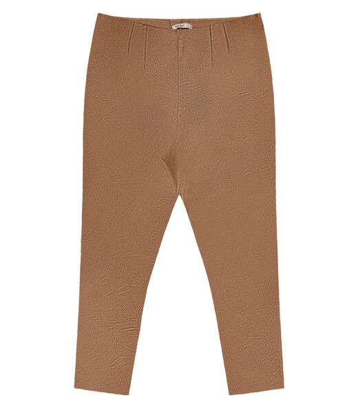 Image_Legging Feminina Plus Size Em Courino Secret Glam Marrom