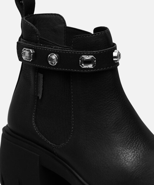 Bota Feminina Tratorada Pedraria Bottero 