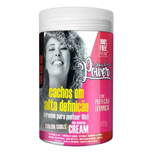 Image_Creme de Pentear Soul Power Cachos Coloridos 800g