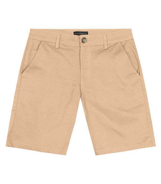 Bermuda Masculina Em Sarja Diametro Marrom