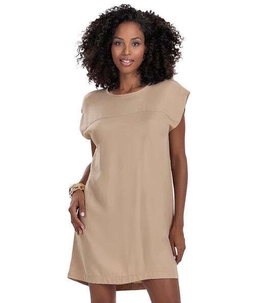 Image_Vestido Curto Feminino Rovitex Marrom