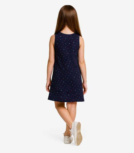 Vestido Feminino Infantil Select Azul