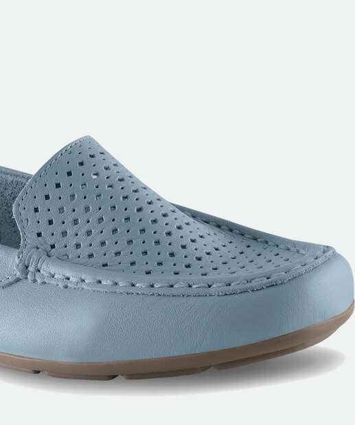 Mocassim Loafer Feminino Bico Redondo Via Uno