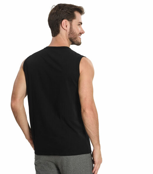 Regata Masculina Básica Rovitex Preto