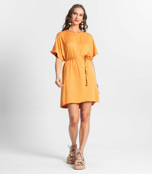 Vestido Curto Feminino Endless Marrom