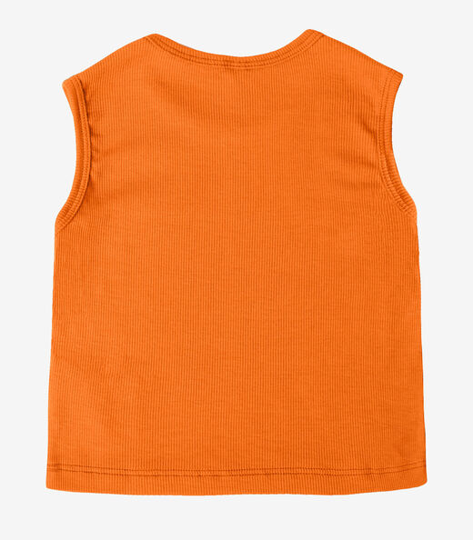 Regata Infantil Menina Select Laranja