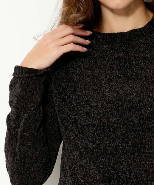Suéter Feminino Chenille Marisa