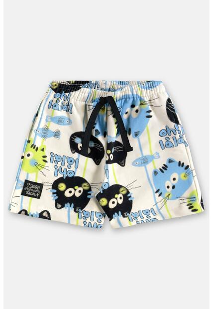 Conjunto Menino Camiseta e Short Três e Já