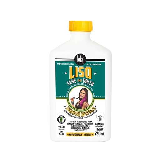 Image_Lola Cosmetics Liso, Leve and Solto Shampoo Antifrizz 250ml
