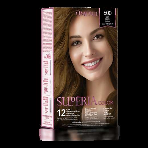 Image_Tonalizante Amend Supéria Color Sem Amônia Cor:600 Louro Escuro
