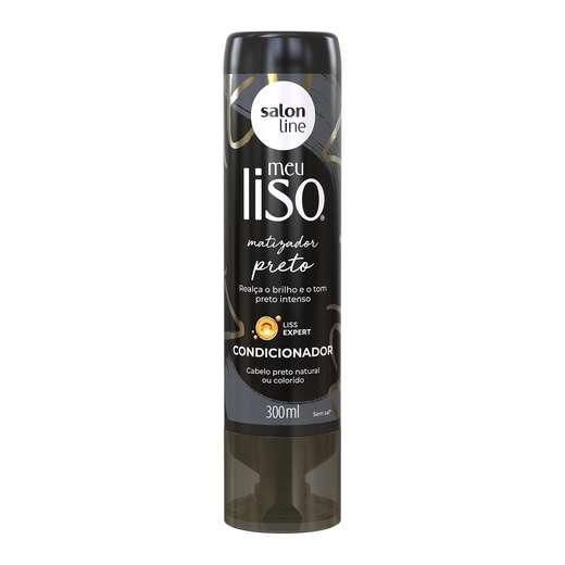 Image_Salon Line Meu Liso Matizadora Preto Condicionador 300ml
