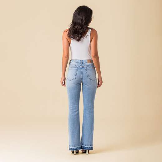 Calça Jeans Flare Feminina Disparate