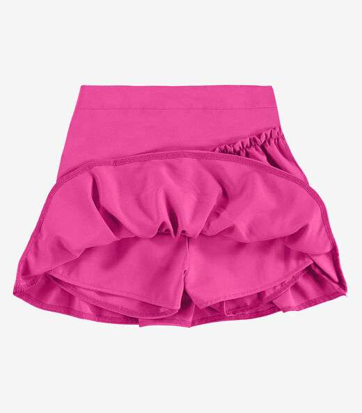 Conjunto Infantil Blusa Com Saia Rovi Kids Rosa