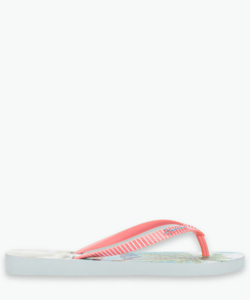 Chinelo Ipanema Feminino Orla Estampado Bege