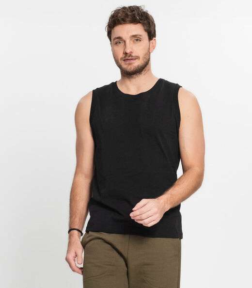 Image_Regata Masculina Básico Meia Malha Diametro Preto