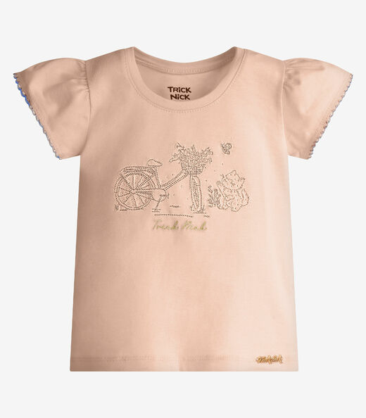 Conjunto Feminino Blusa Com Legging Trick Nick Rosa