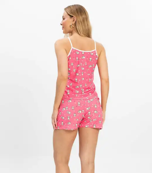 Short Doll Curto Feminino De Liganete Bella Ana Rosa