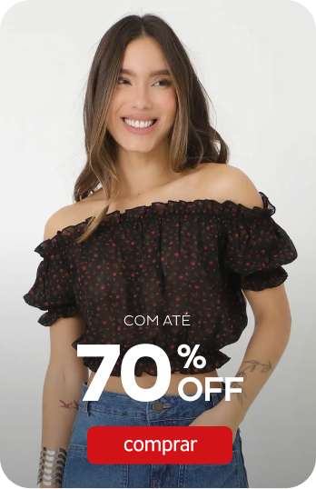 Ultimas Oportunidades com até 70%OFF Ultimas Oportunidades com até 70%OFF