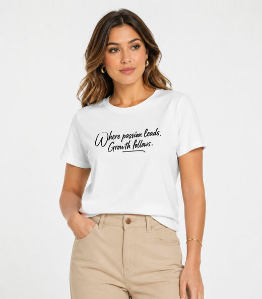 Image_Blusa Feminina  Molicotton E Estampa Infinita Cor Branco