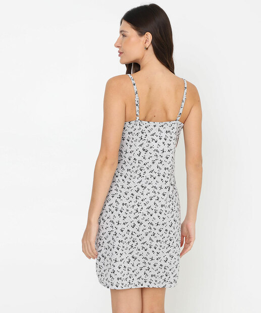 Camisola Feminina Gestante Marisa Cinza