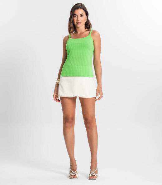 Blusa Feminina De Alça Seletc Verde