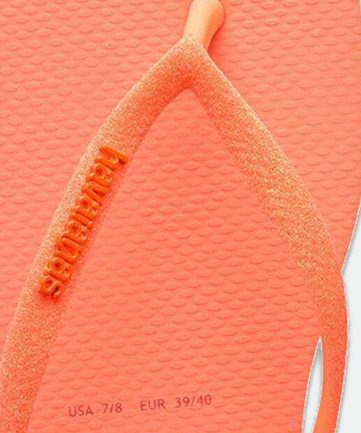 Chinelo Havaianas Feminino Slim Glitter