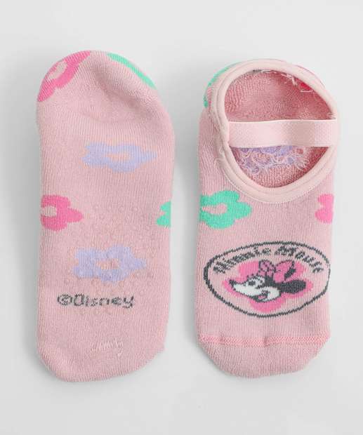 Image_Meia Sapatilha Infantil Antiderrapante Minnie Rosa
