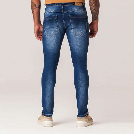 Calça Jeans Skinny Masculina Zune