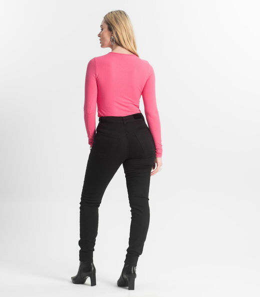 Calça Jeans Feminina Endless Preto