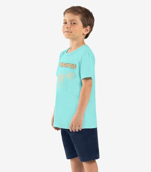 Image_Conjunto Infantil Camiseta Com Bermuda Rovi kids Azul