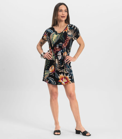 Vestido Feminino Liganete Infinita Cor Preto