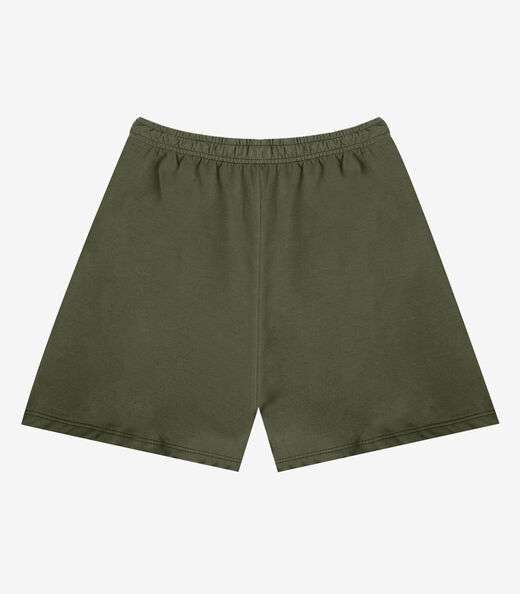 Shorts Feminino Moletinho Infinita Cor Verde