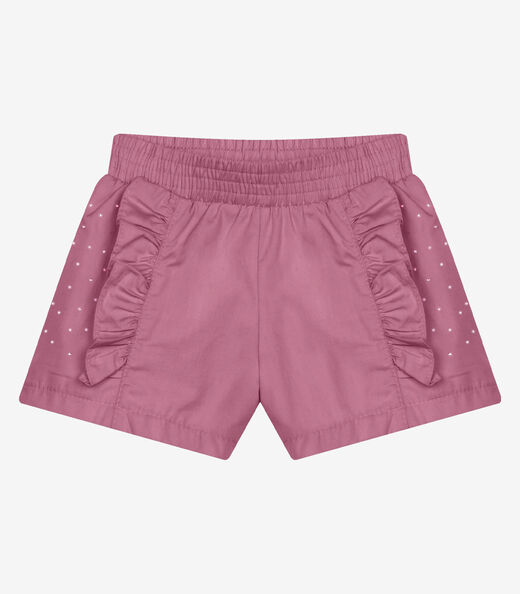 Conjunto Feminino Blusa Com Shorts Trick Nick Bege