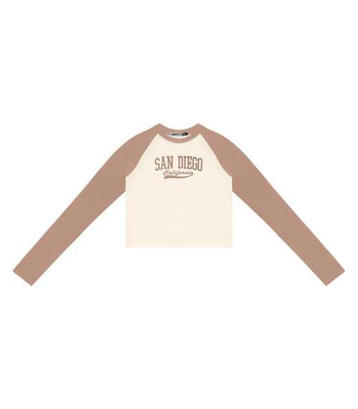 Blusa Juvenil Manga Longa San Diego Minty Marrom