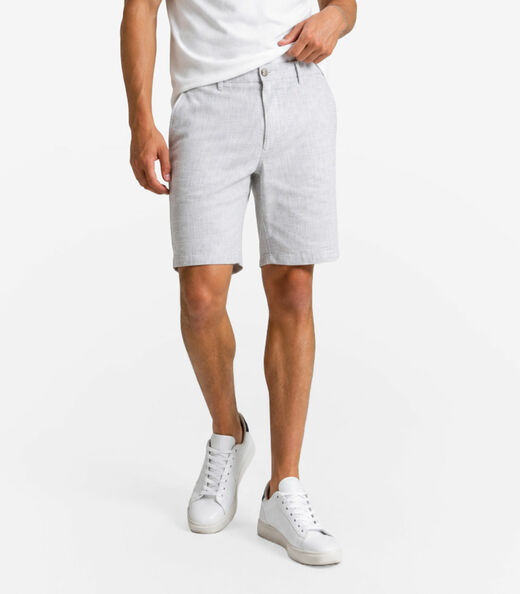 Bermuda Masculina Juvenil Minty Cinza