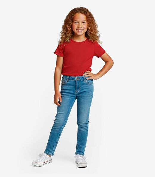 Image_Blusa Infantil Manga Curta Básica Soletex Vermelho